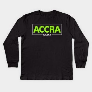 Accra Kids Long Sleeve T-Shirt